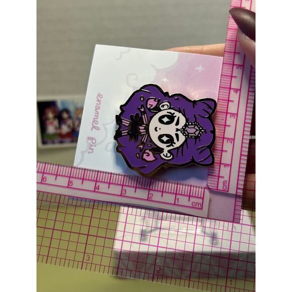 Mamobot Sailor Moon Anime Pin Senshi Dolls Black Moon Clan Koan Spectre Sisters - Picture 3 of 11